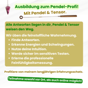 Ausbildung zum Pendel-Profi