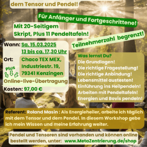 Ausbildung zum Pendel-Profi