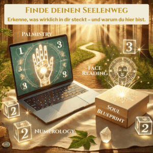 Finde deinen Seelenweg – Numerologie · Hände · Gesicht + Nachgespräch